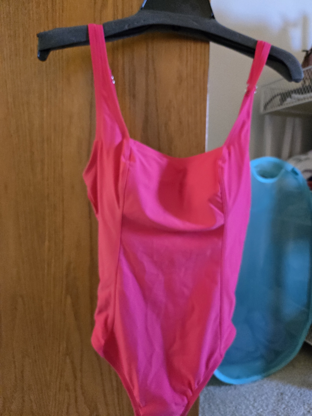 Bright Pink One-Piece Swimsuit